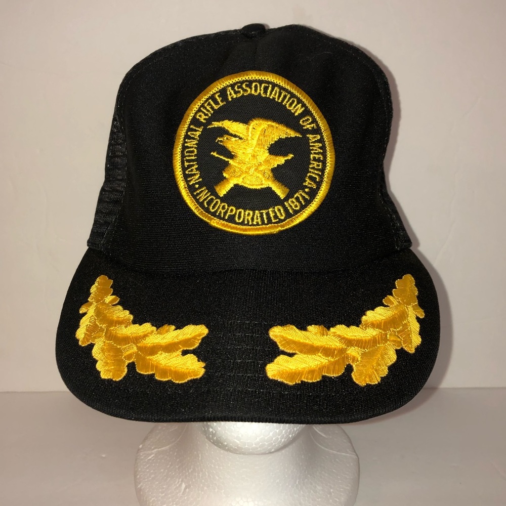 Vintage 00’s Black NRA National R*ifle Association Snapback Cap
